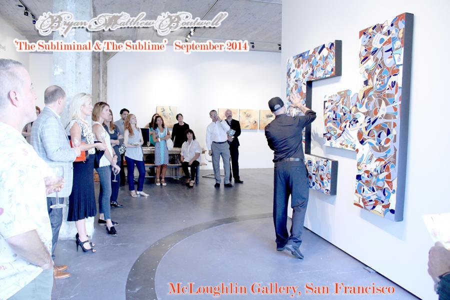 Bryan Boutwell gives artist talk at McLoughlin Art Gallery, San Francisco CA, September 2014 Bryan Boutwell gives artist talk at McLoughlin Art Gallery, San Francisco CA, September 2014
