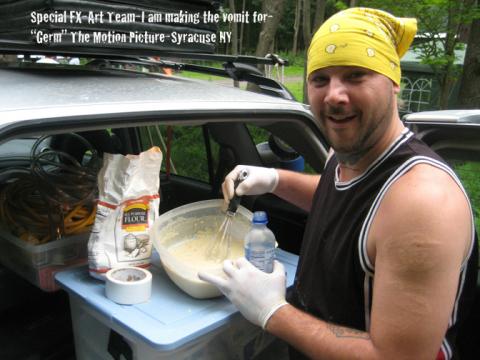 Motion Picture Title: Germ-Making Vomit FX’s For Horror Movie