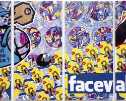 Validation From The Like Button,Facebook,Facebook art,intimacy issues,social media issues,The McLoughlin Art Gallery,Bryan Boutwell